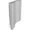 Ekena Millwork 5 1/2-in. W x 44-in. D x 44-in. H Olympic Architectural Grade PVC Knee Brace BRCP055X44X44OLY - alternate 3